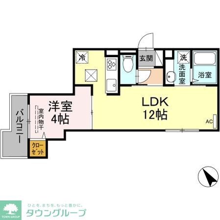 エクセリア徳丸Iの物件間取画像